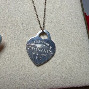 Tiffany & Co Return To Tiffany  Small Sterling Silver Necklace
